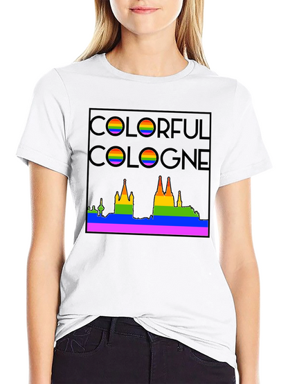 Camiseta Negra Colonia Orgullo LGBT