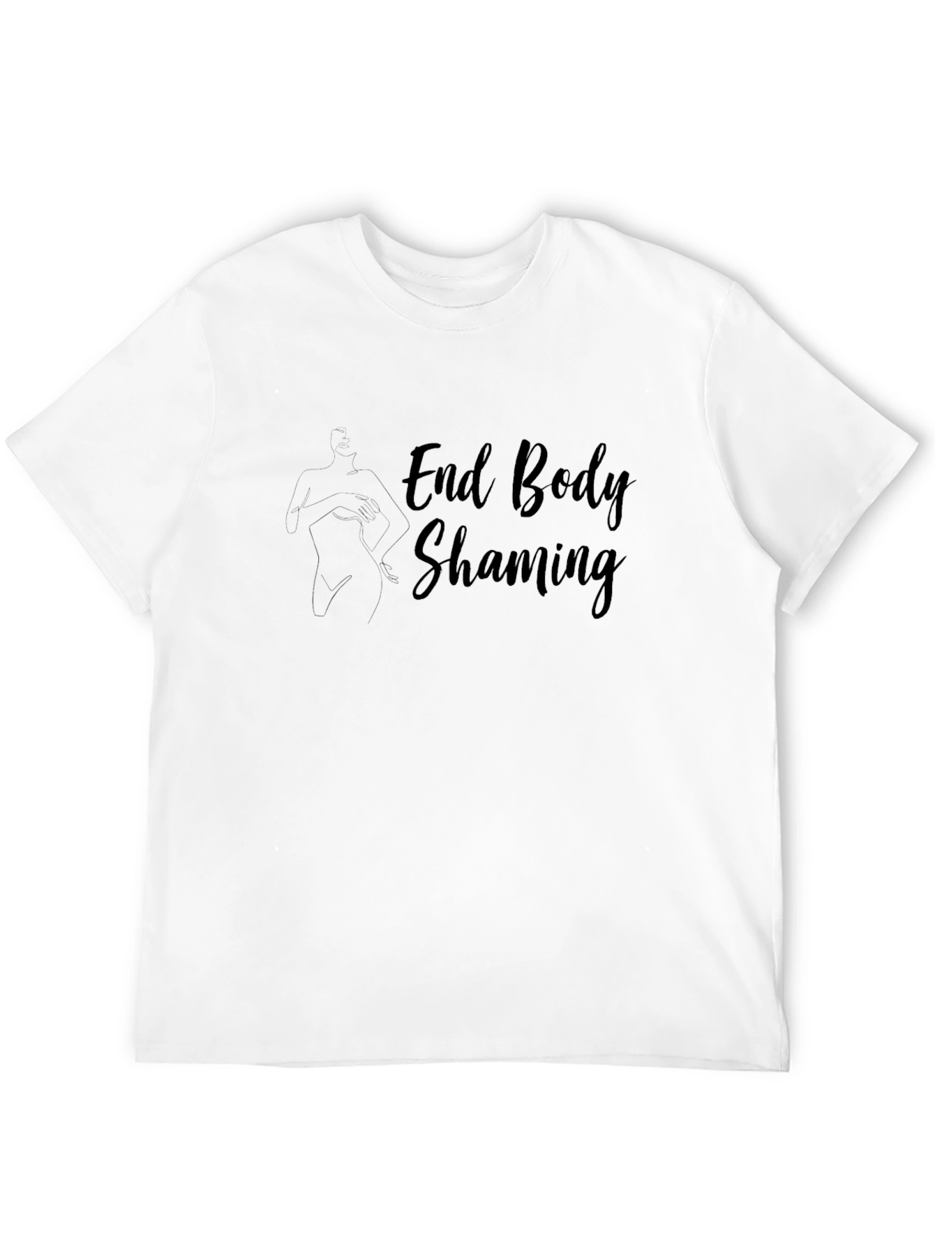 Camiseta Negra: Fin al Body Shaming