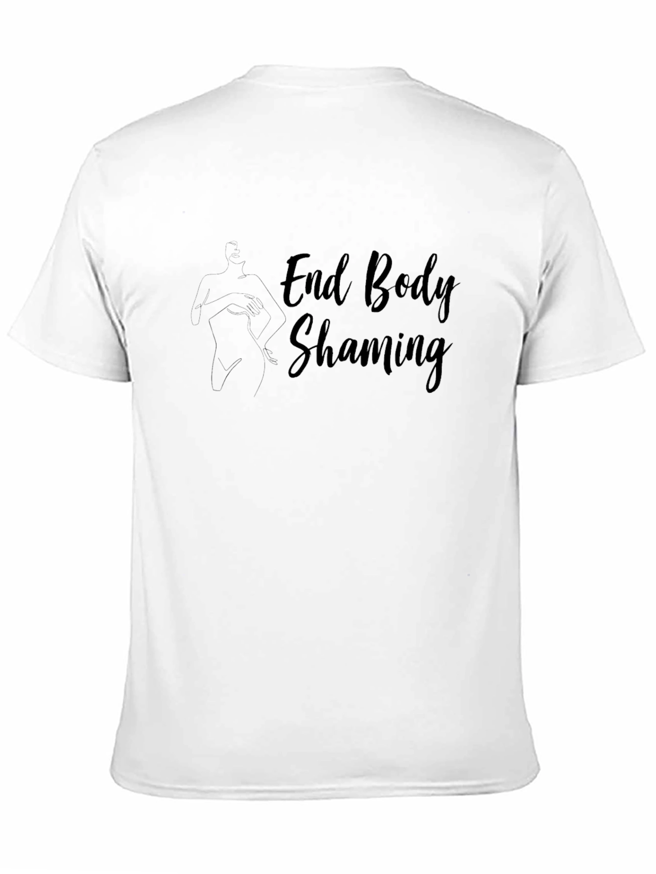 Camiseta Negra: Fin al Body Shaming