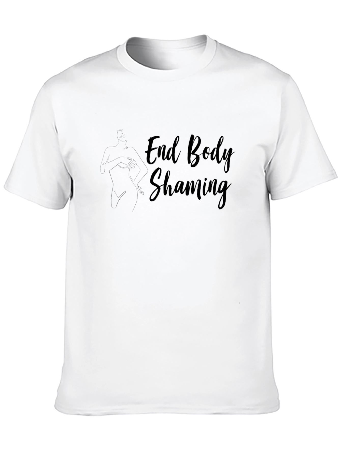 Camiseta Negra: Fin al Body Shaming
