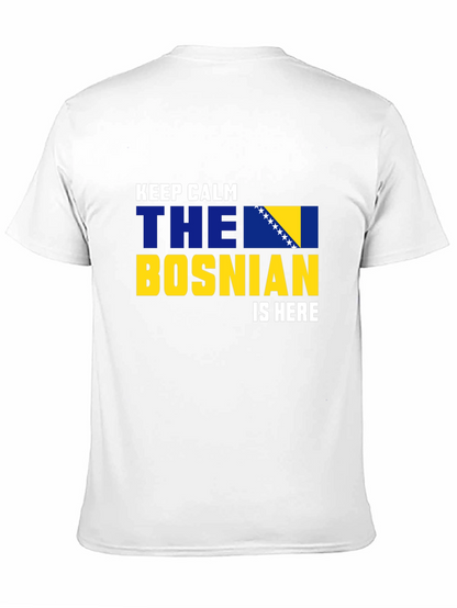 Camiseta Negra Bosnia Keep Calm