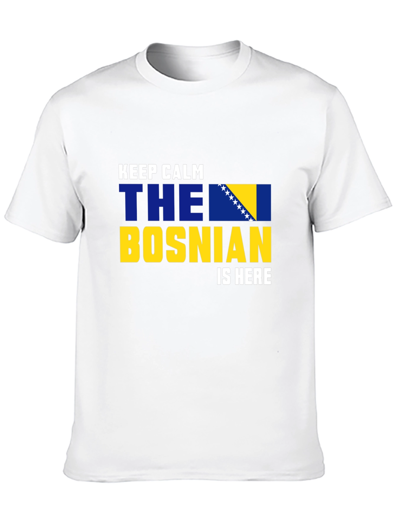 Camiseta Negra Bosnia Keep Calm