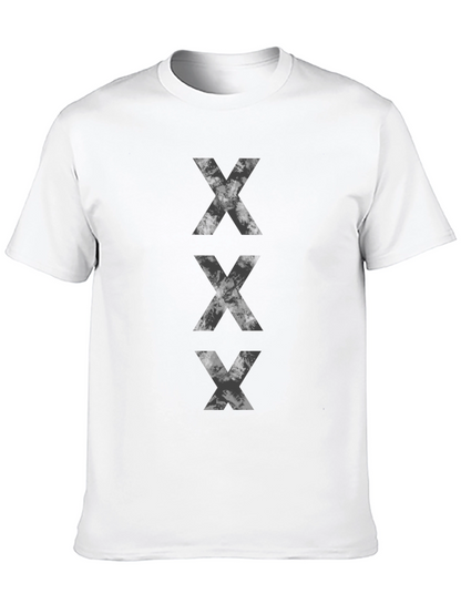 Camiseta Negra con Diseño XXX