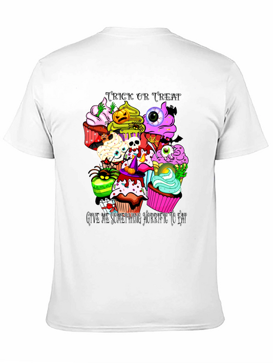 Camiseta Halloween Cupcakes Aterradores