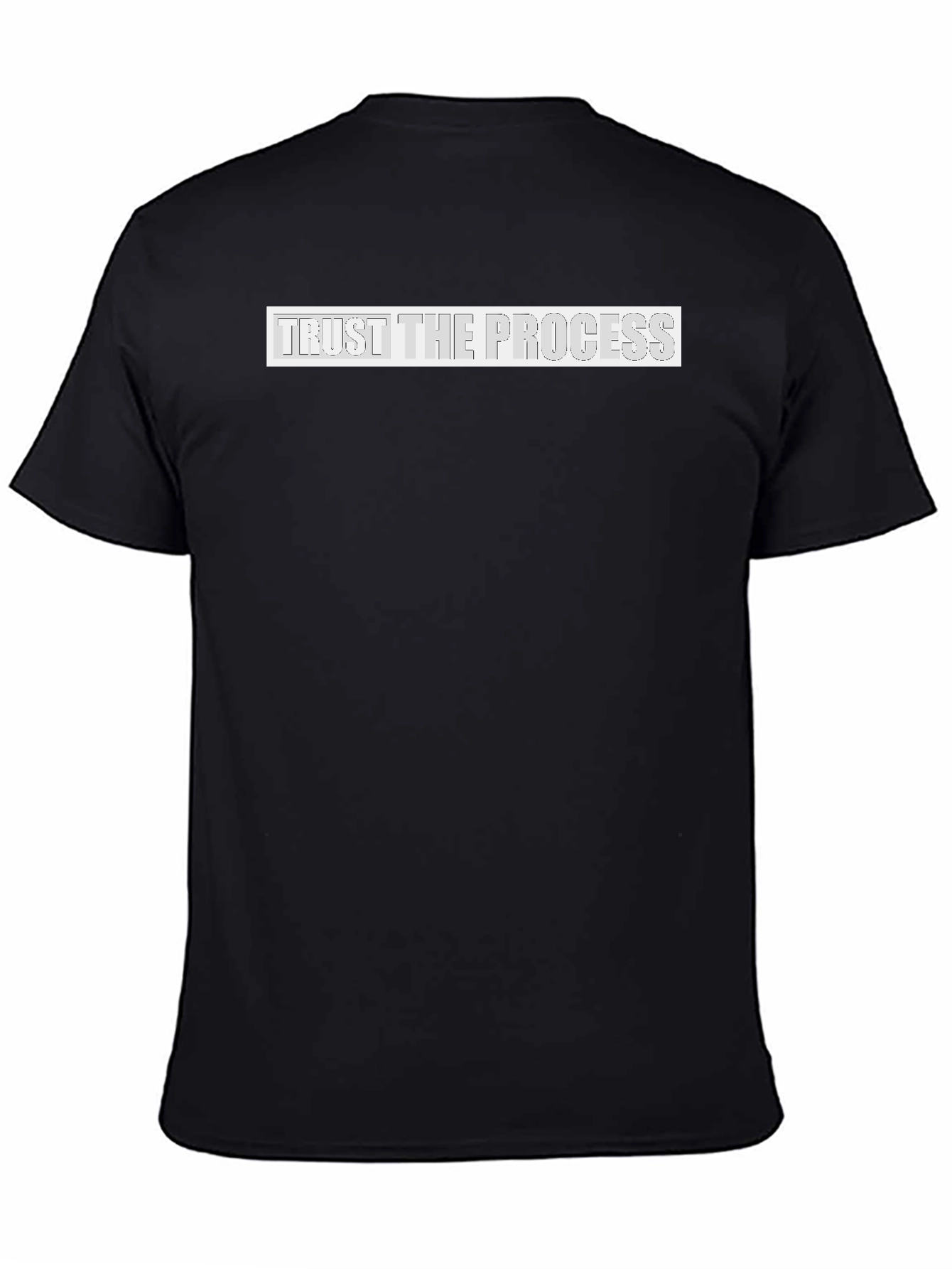 Camiseta Negra: Confía en el Proceso