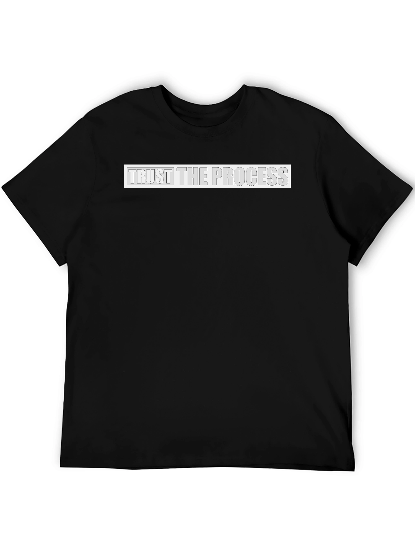 Camiseta Negra: Confía en el Proceso