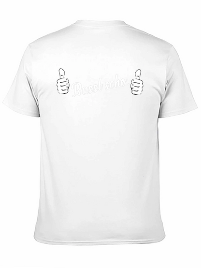 Camiseta Negra Basst scho. Pulgares Arriba