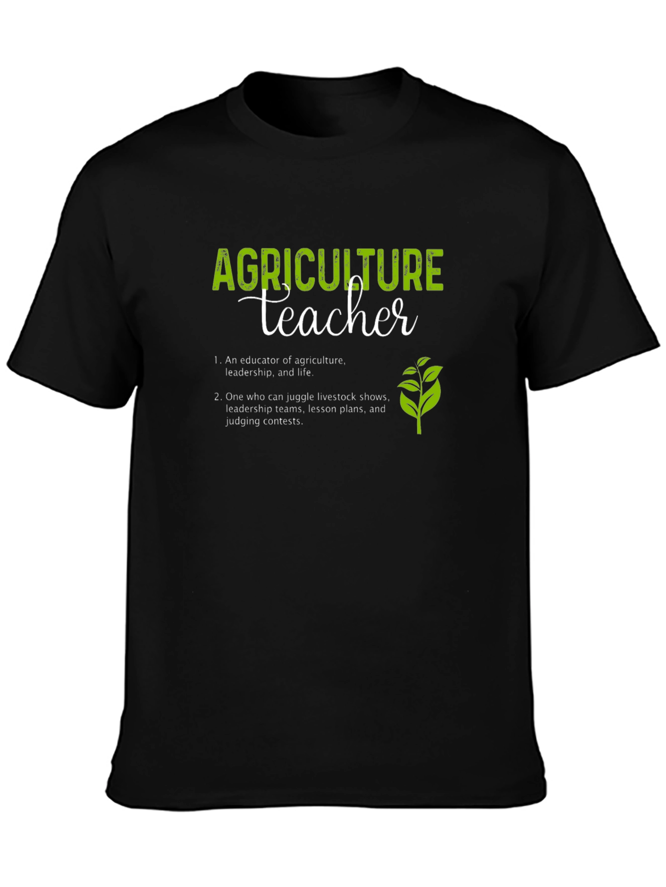 Camiseta Profesor de Agricultura