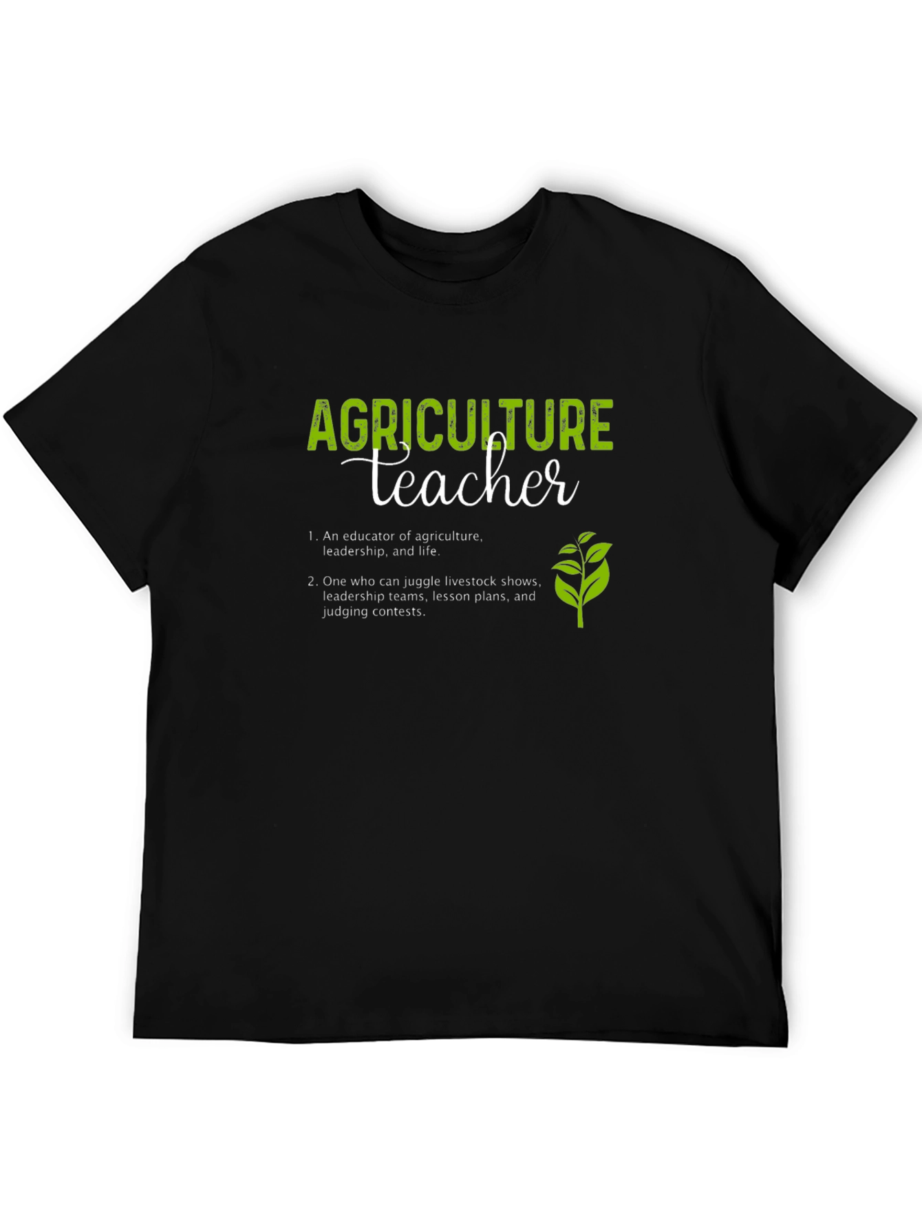 Camiseta Profesor de Agricultura