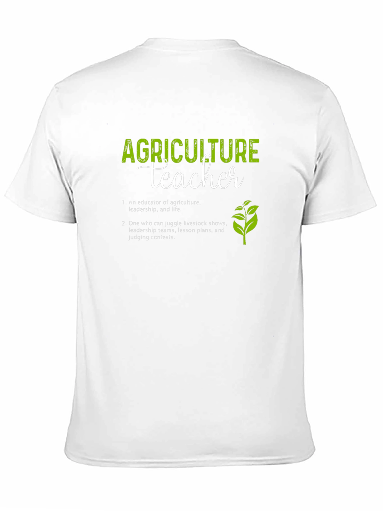 Camiseta Profesor de Agricultura