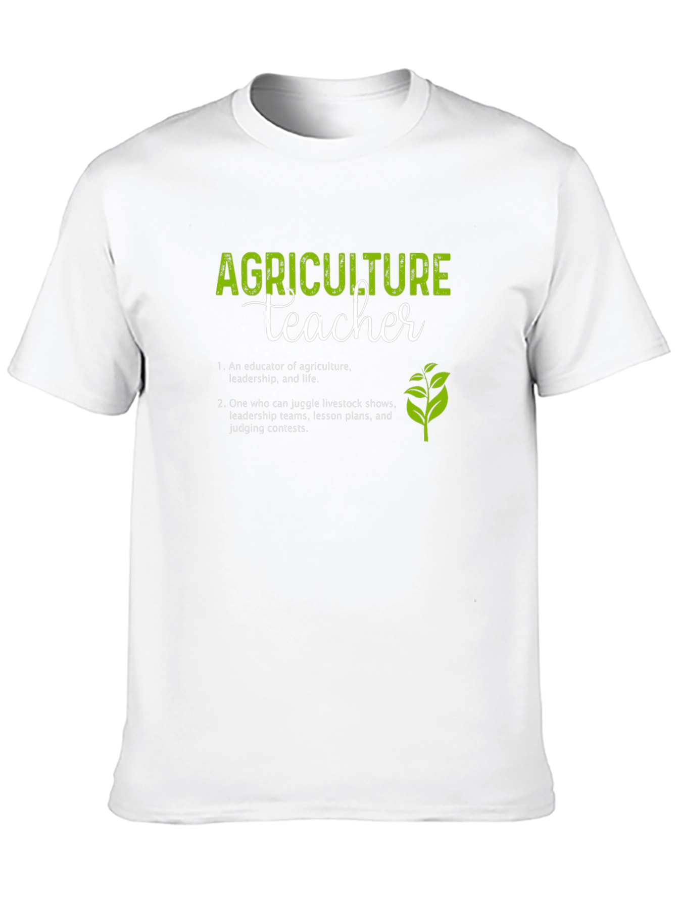 Camiseta Profesor de Agricultura