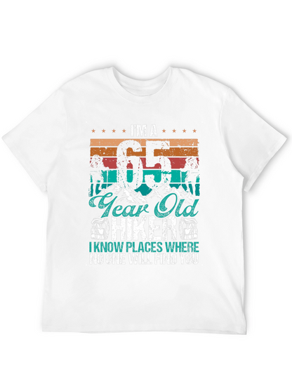 Camiseta Hiker 65 Años - Aventuras y Humor