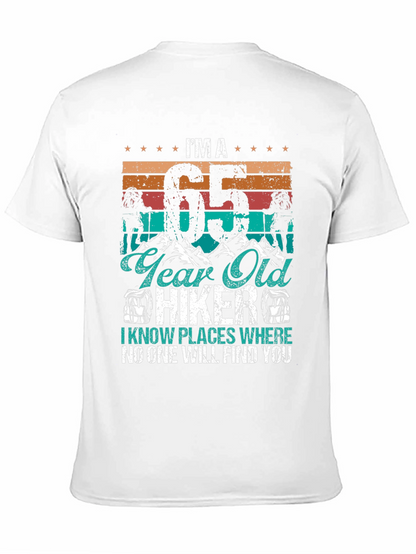 Camiseta Hiker 65 Años - Aventuras y Humor