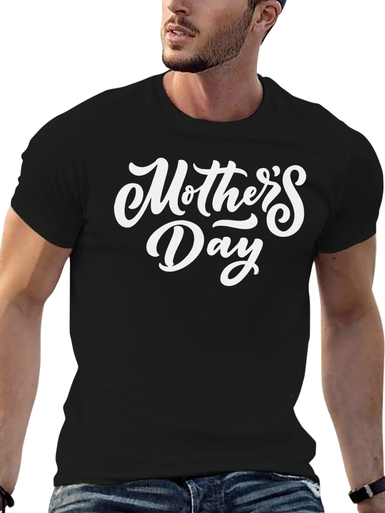 Camiseta Negra Día de la Madre