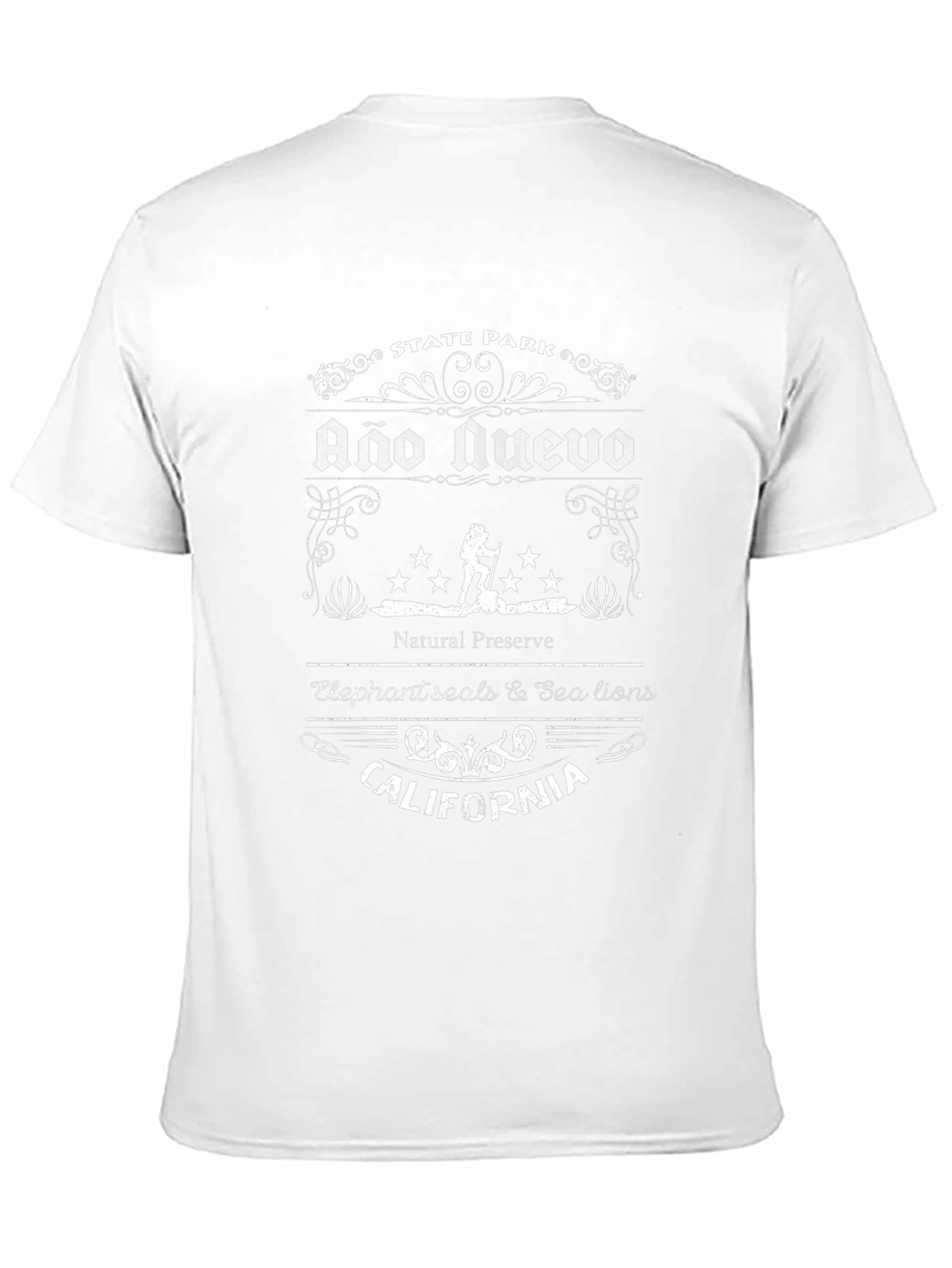 Camiseta Negra Año Nuevo California State Park