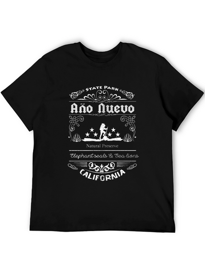 Camiseta Negra Año Nuevo California State Park