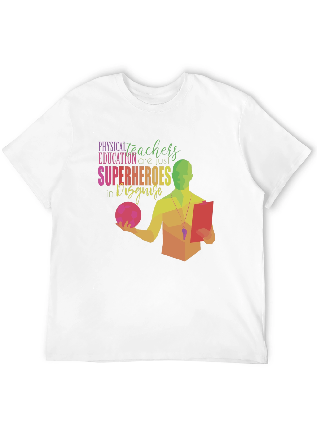 Camiseta Negra: Héroes de Educación Física