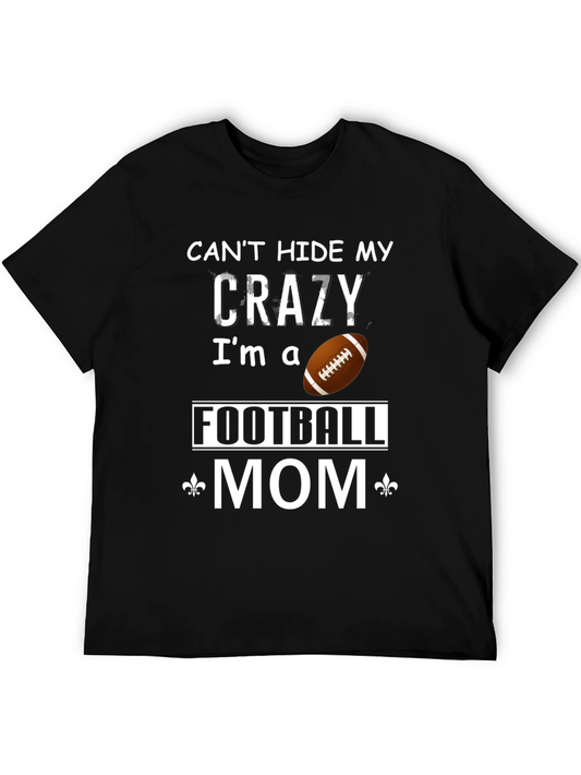 Camiseta Negra Fútbol Mamá Loca
