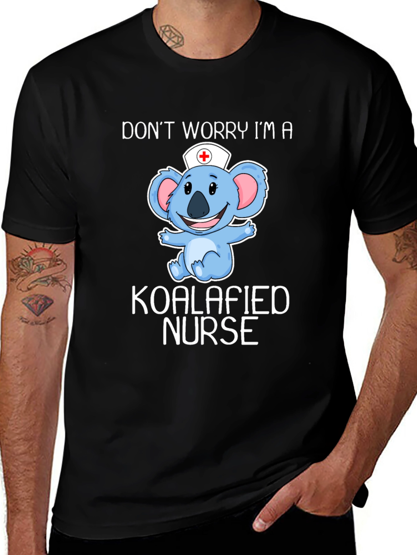 Camiseta Koalafied Nurse - Diseño Divertido Enfermera
