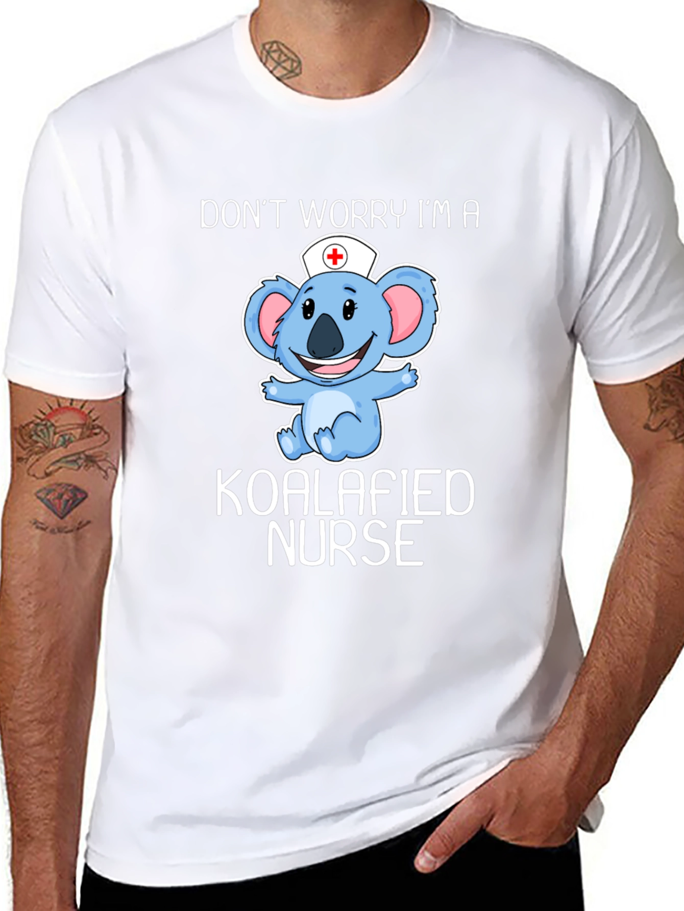 Camiseta Koalafied Nurse - Diseño Divertido Enfermera