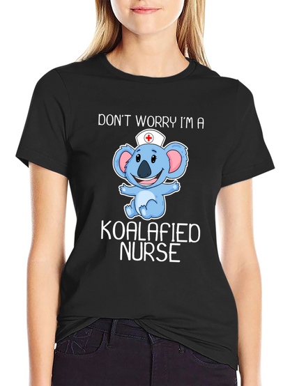 Camiseta Koalafied Nurse - Diseño Divertido Enfermera