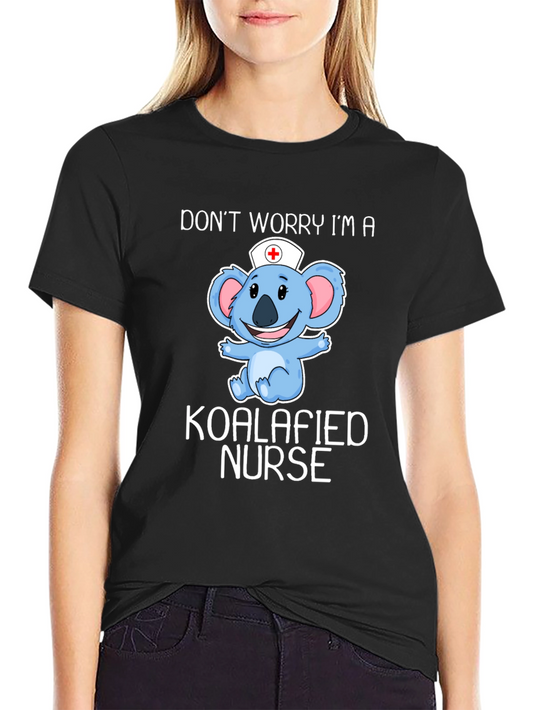 Camiseta Koalafied Nurse - Diseño Divertido Enfermera