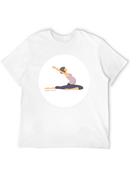 Camiseta Negra Yoga Mama Premamá