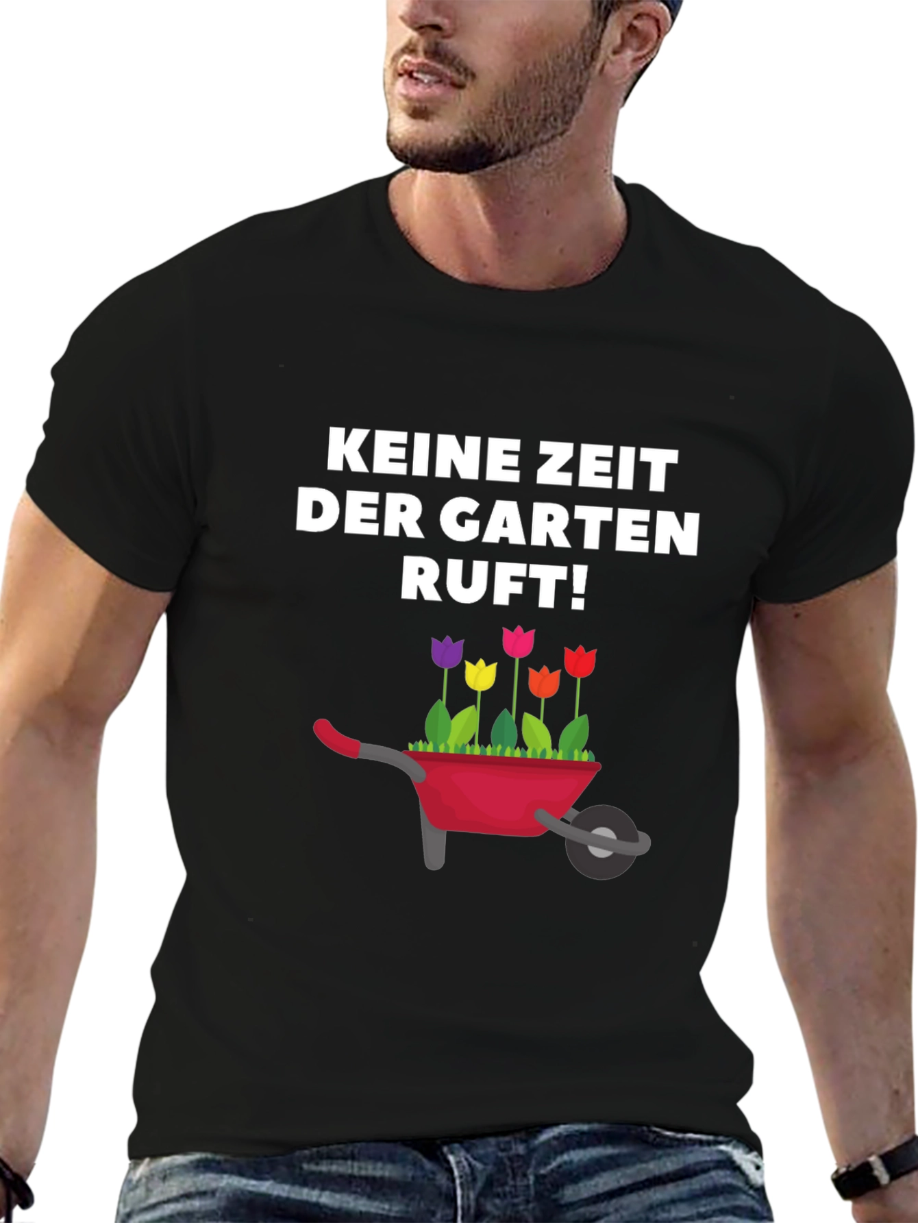 Camiseta Jardinero: ¡El jardín llama!
