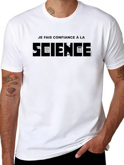 Camiseta Ciencia Hombre - Confianza en la Ciencia
