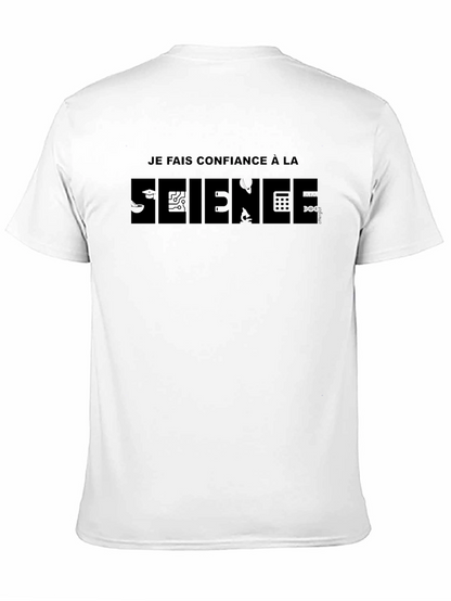 Camiseta Ciencia Hombre - Confianza en la Ciencia
