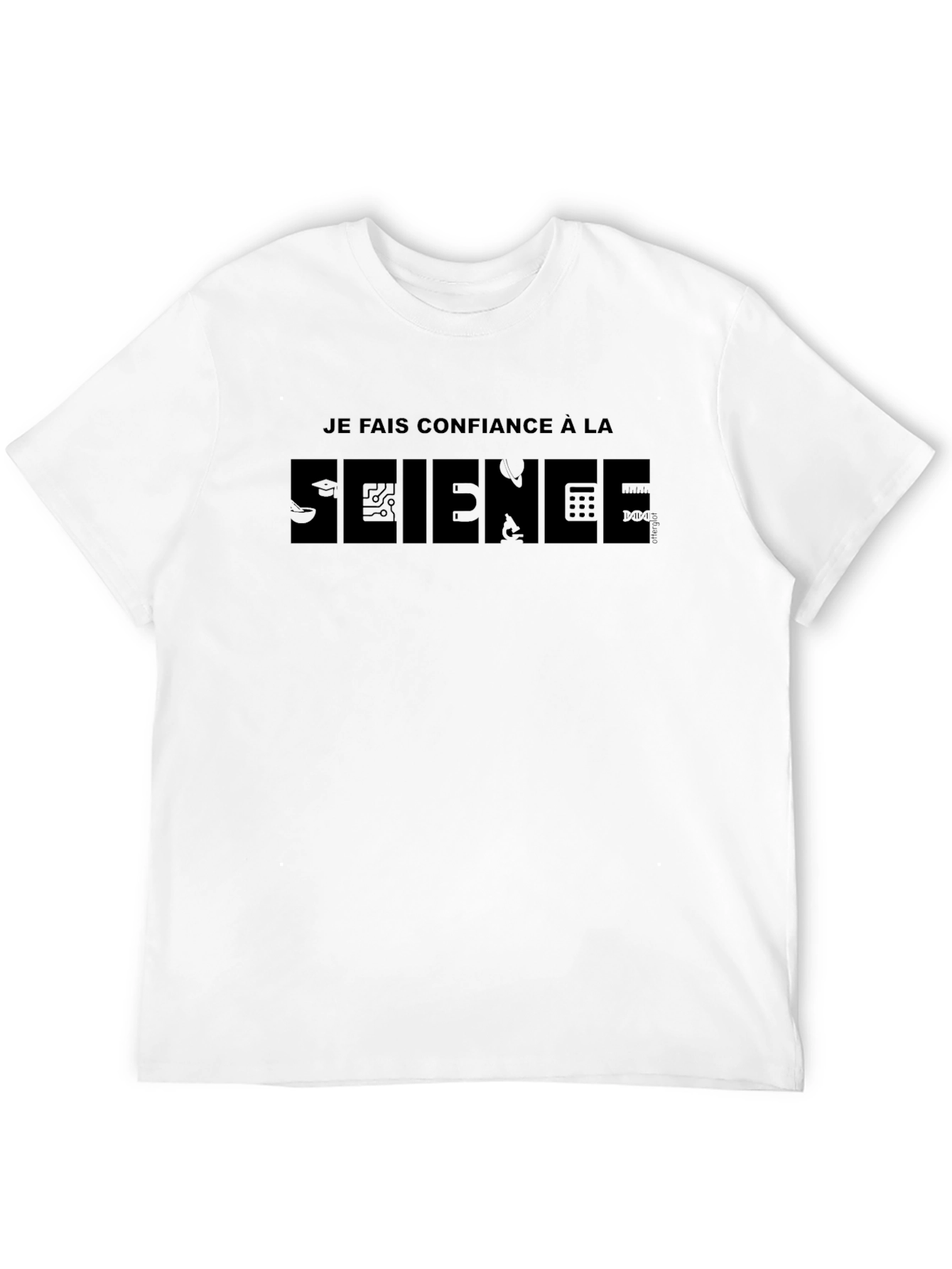 Camiseta Ciencia Hombre - Confianza en la Ciencia