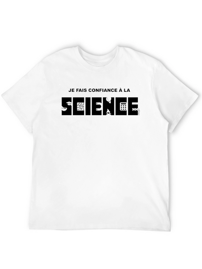 Camiseta Ciencia Hombre - Confianza en la Ciencia