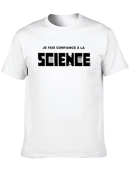 Camiseta Ciencia Hombre - Confianza en la Ciencia