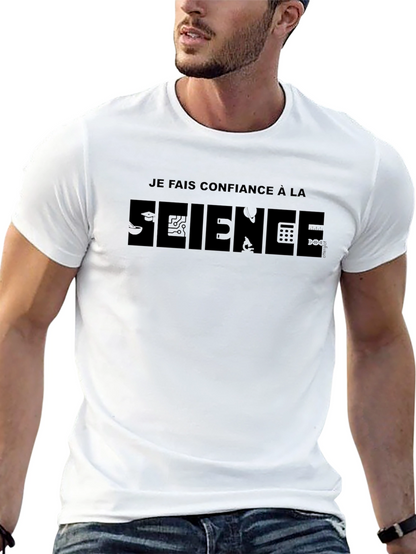 Camiseta Ciencia Hombre - Confianza en la Ciencia