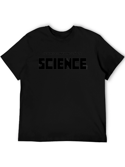 Camiseta Ciencia Hombre - Confianza en la Ciencia