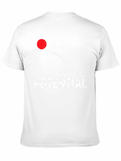 Camiseta Tengo Potencial Física Divertida