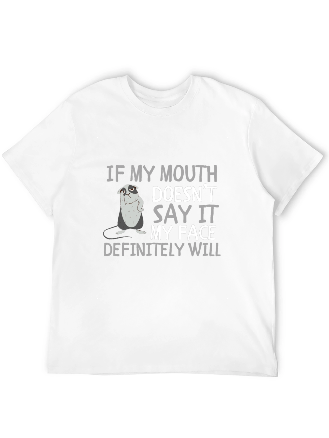 Camiseta Negra con Diseño Gráfico Divertido