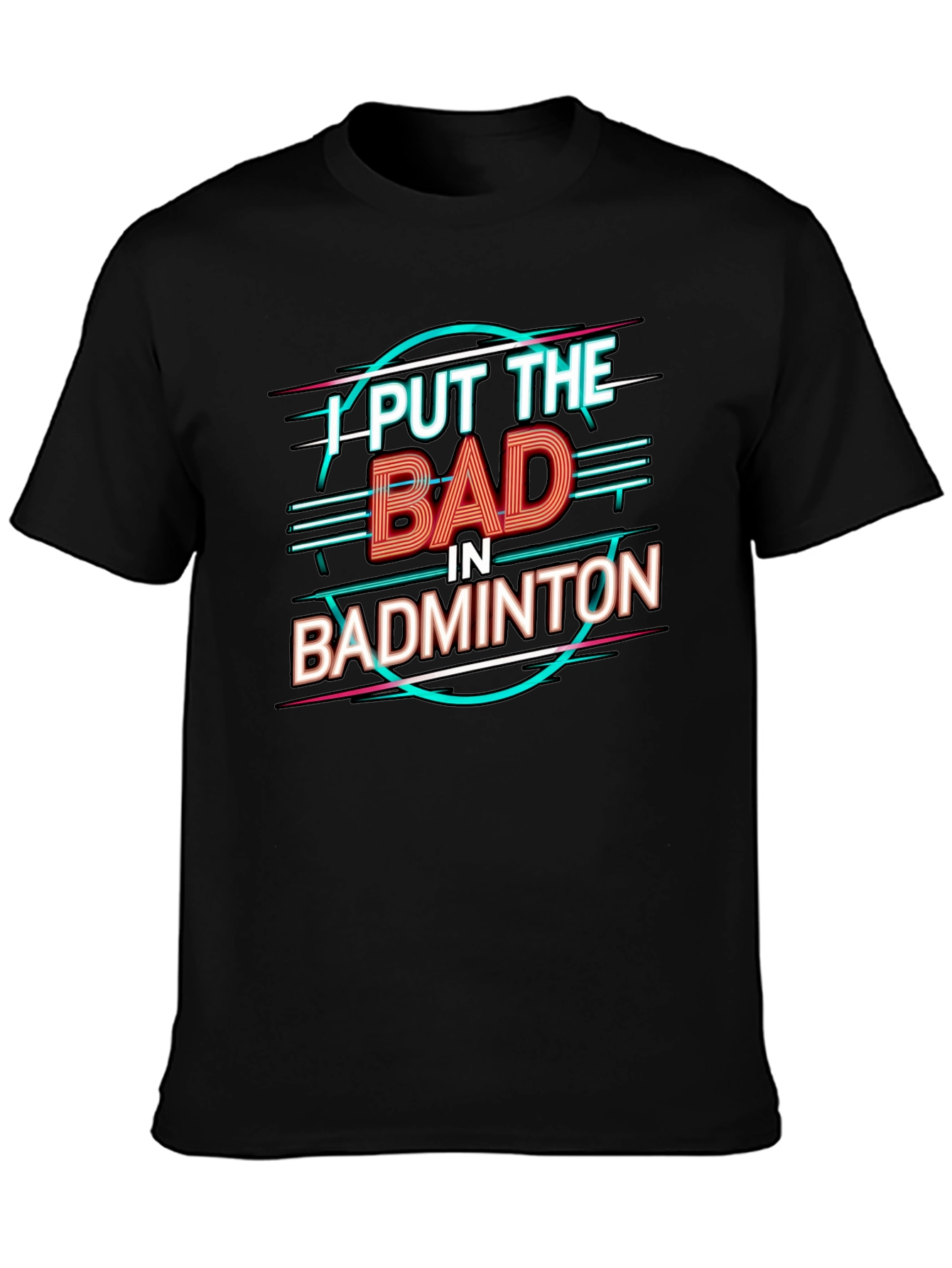 Camiseta Negra Bad Badminton