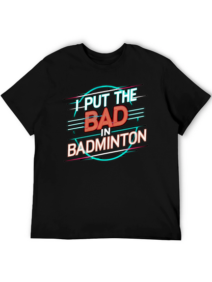 Camiseta Negra Bad Badminton