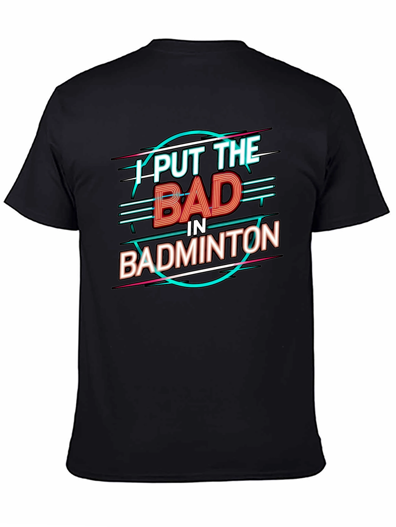 Camiseta Negra Bad Badminton