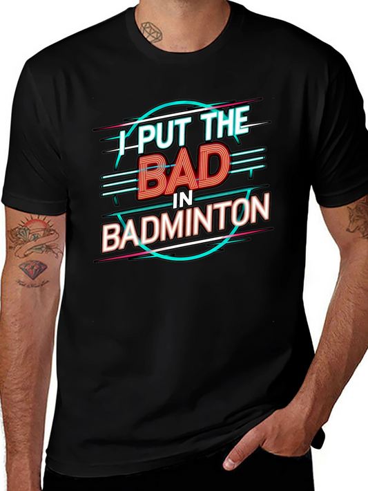 Camiseta Negra Bad Badminton