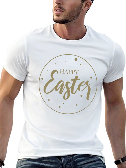 Camiseta Negra Felices Pascuas para Hombre