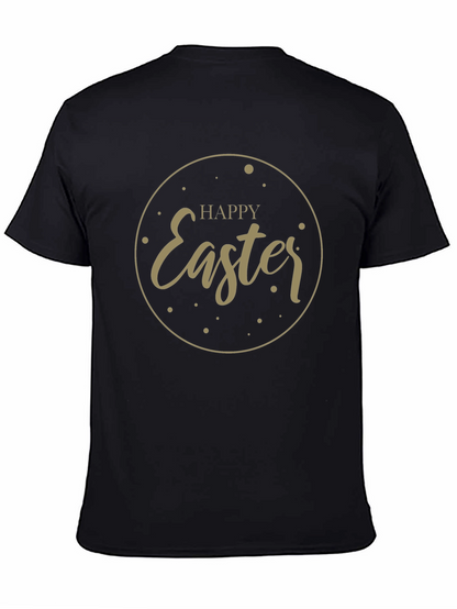 Camiseta Negra Felices Pascuas para Hombre