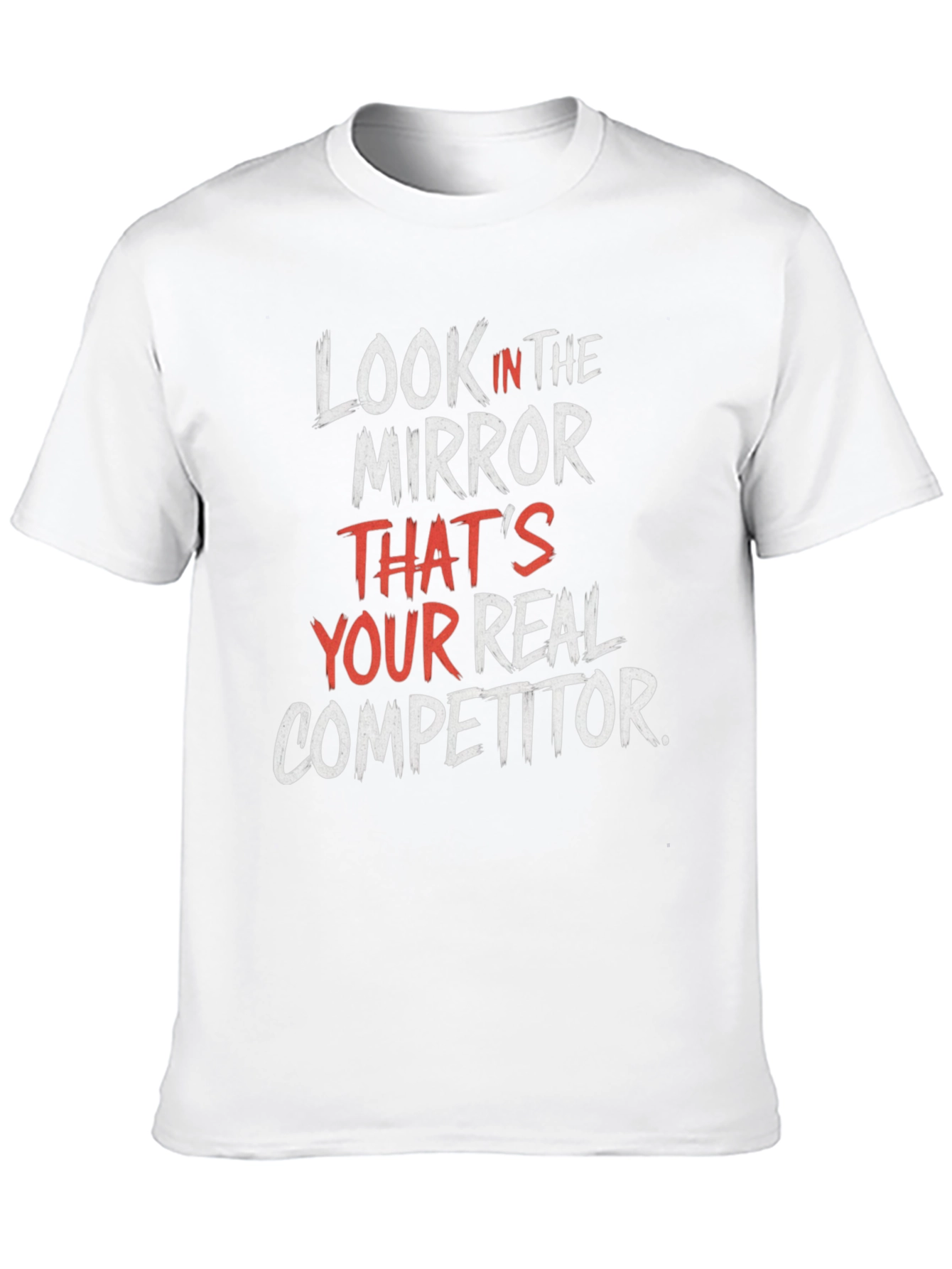 Camiseta Motivacional: Tu Verdadero Competidor
