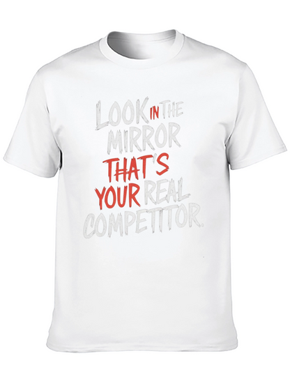 Camiseta Motivacional: Tu Verdadero Competidor