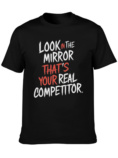 Camiseta Motivacional: Tu Verdadero Competidor