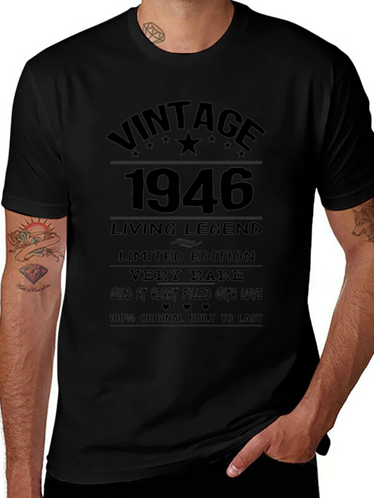 Camiseta Vintage 1946 - Leyenda Viviente