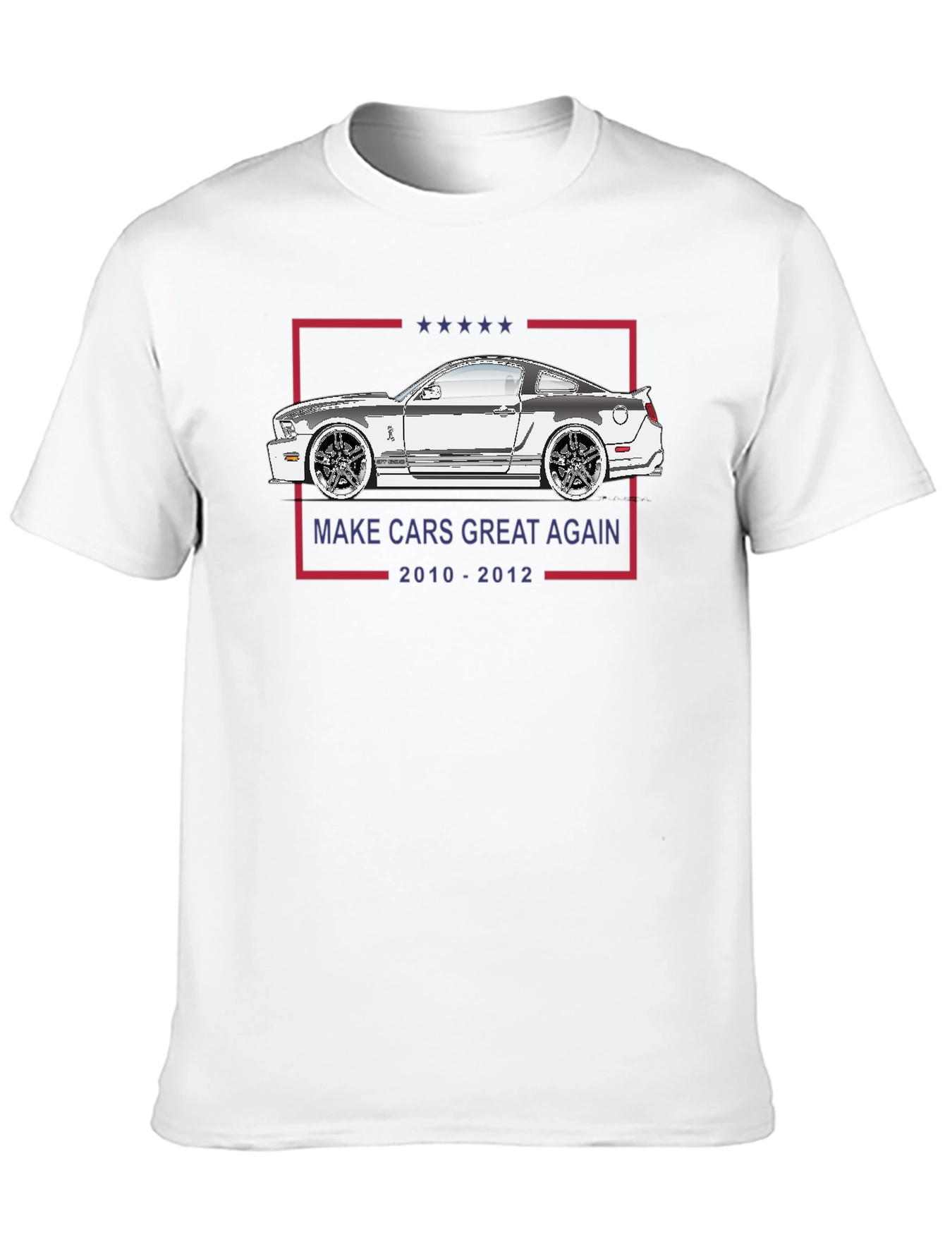 Camiseta Make Cars Great Again 2010-2012