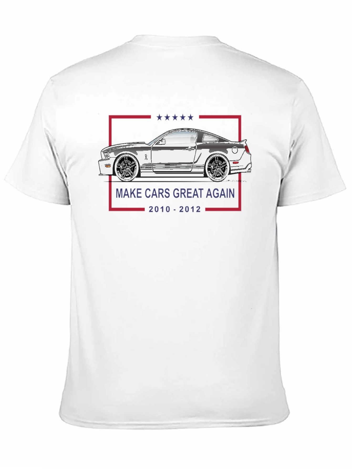 Camiseta Make Cars Great Again 2010-2012