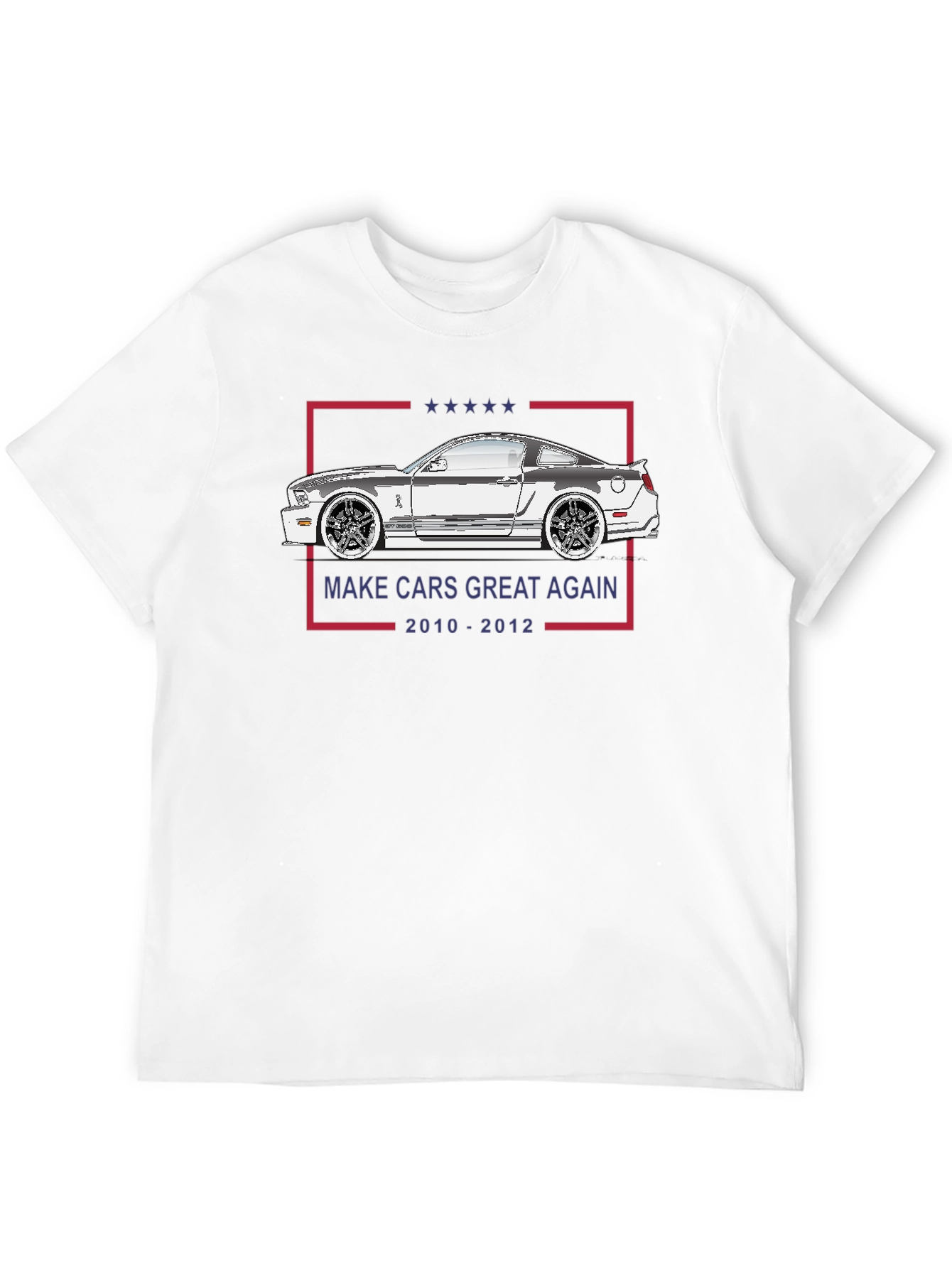 Camiseta Make Cars Great Again 2010-2012